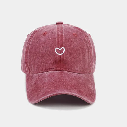Hat New For Women Men Washed Cotton Baseball Cap Soft Top