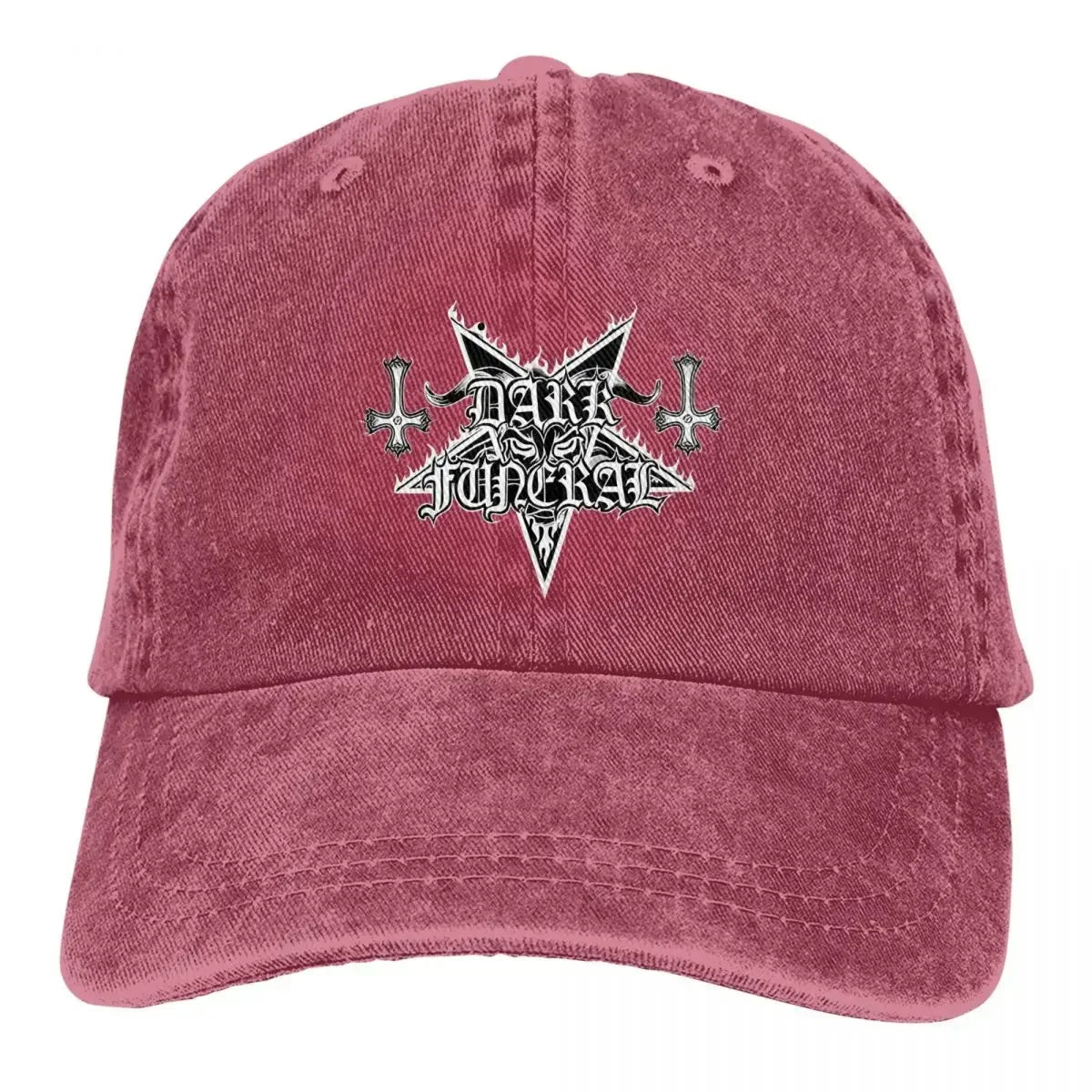 Dark Funeral Baphomet Washed Baseball Cap