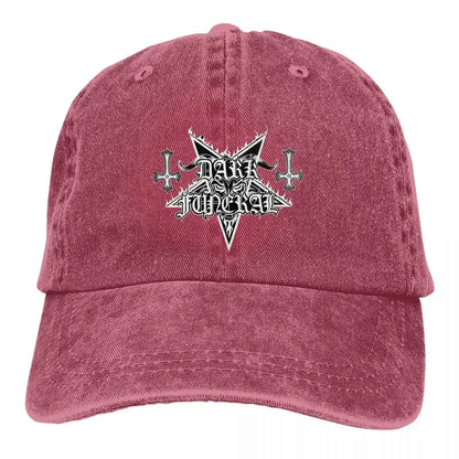 Dark Funeral Baphomet Washed Baseball Cap