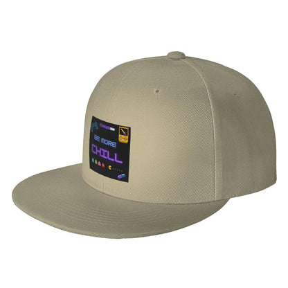 Be More Chill Retro Games Logo Snapback Cap