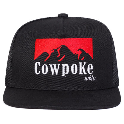COWPOKE Embroidery Outdoor Snapback Cap