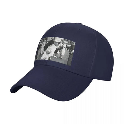 Sailor Kissing Times Square Poster Baseball Cap