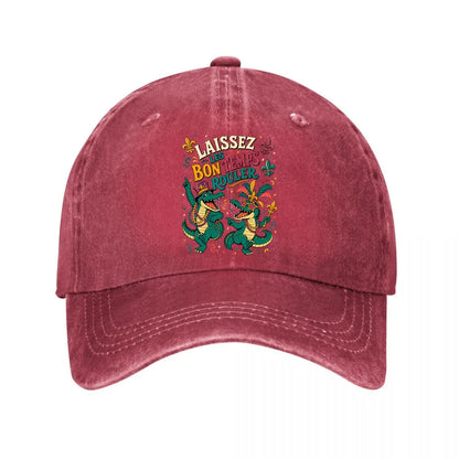Mardi Gras Gator Party Parade 2026 Baseball Cap