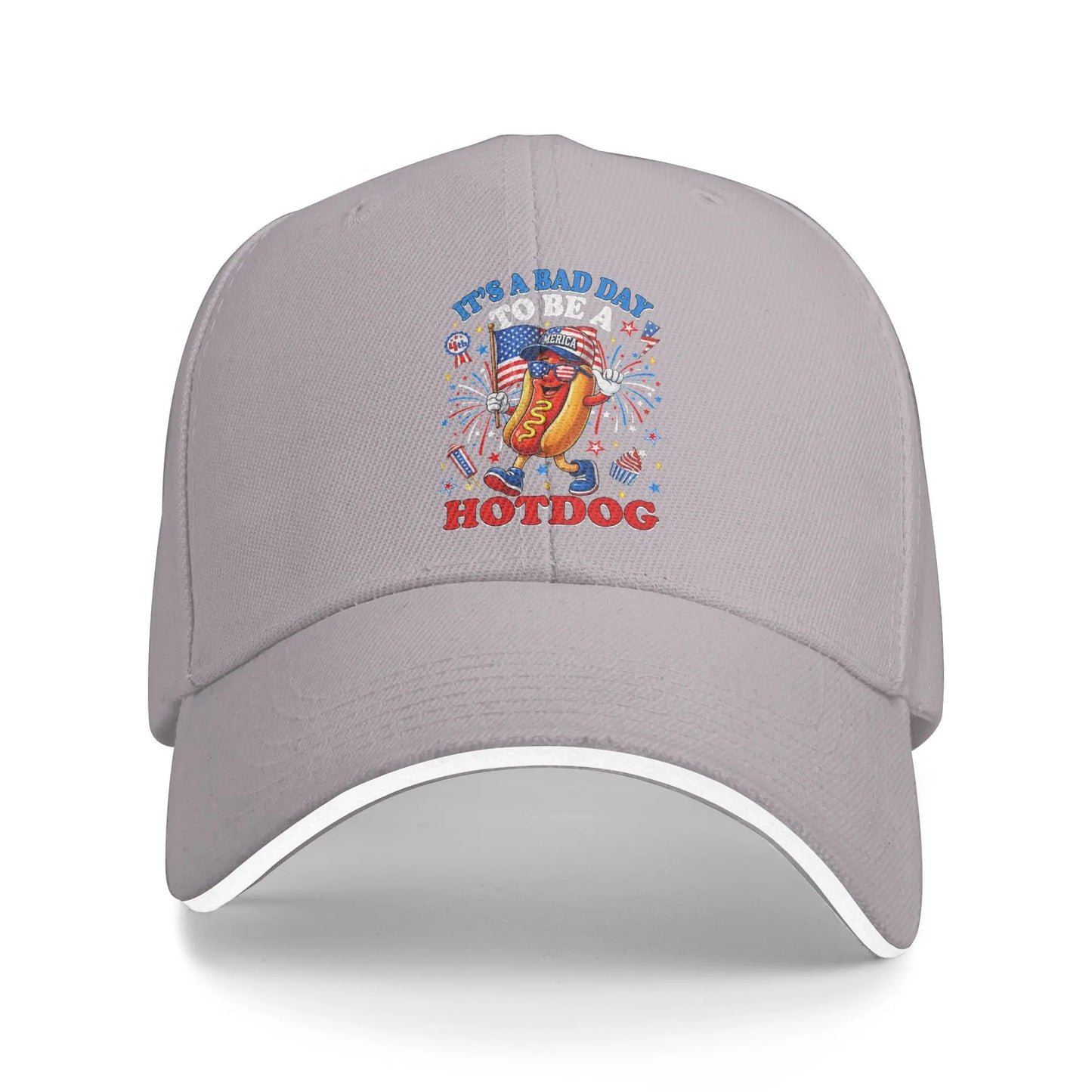 Bad Day To Be A Hot Dog Baseball Cap