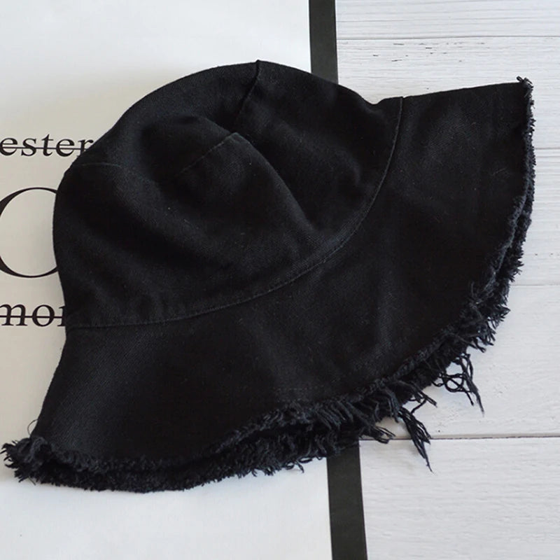 Fashion Women Cotton Bucket Hats