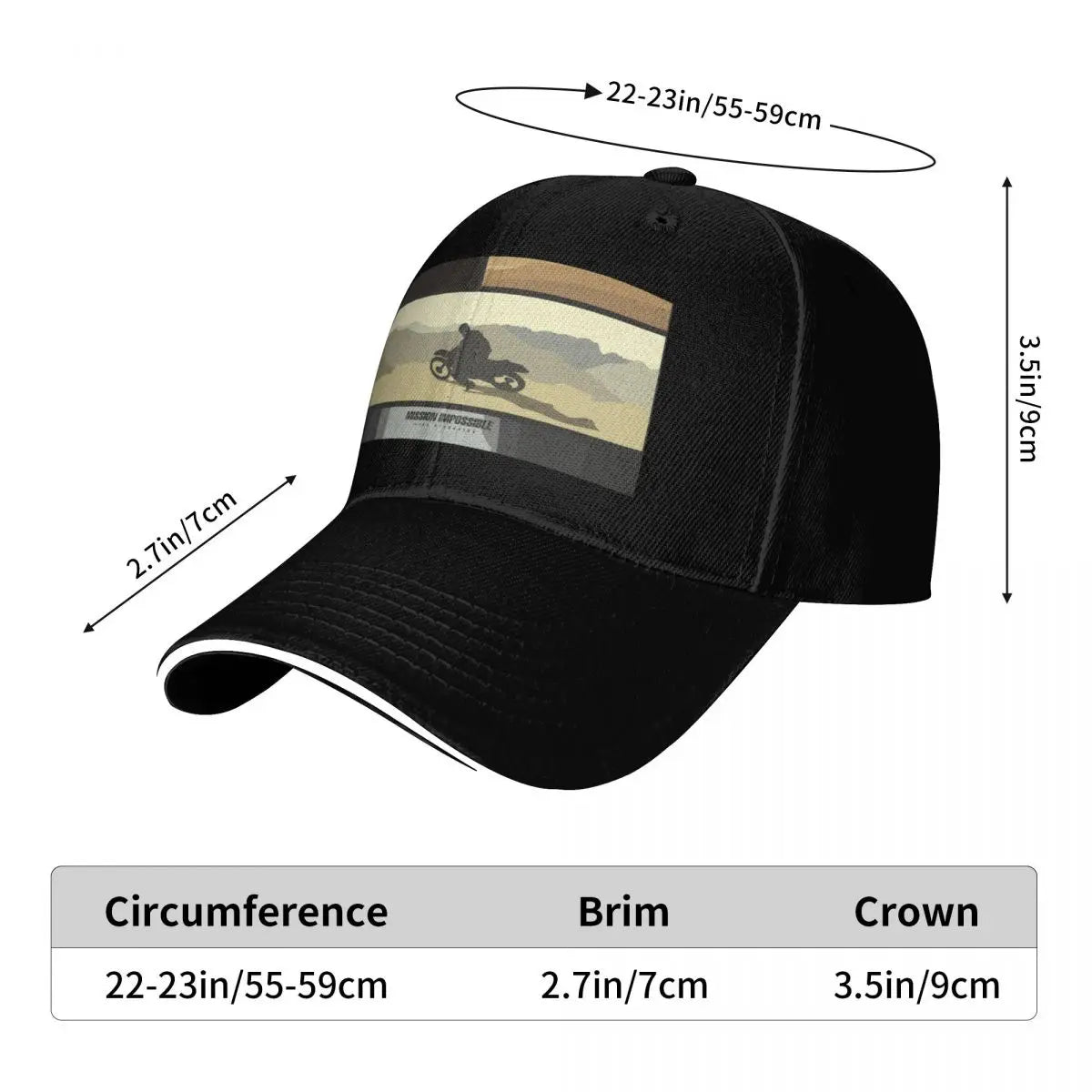 Mission Impossible Dead Reckoning Baseball Cap