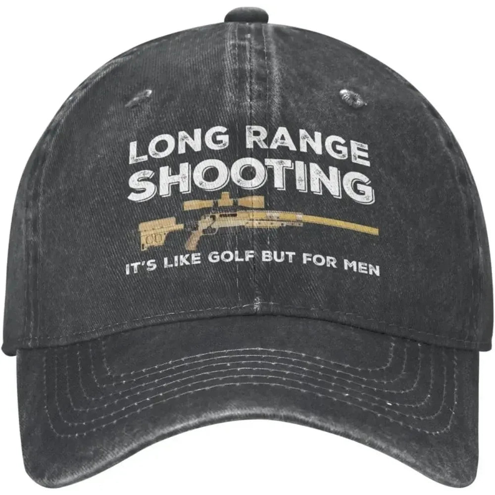 Funny Long Range Shooting Baseball Cap