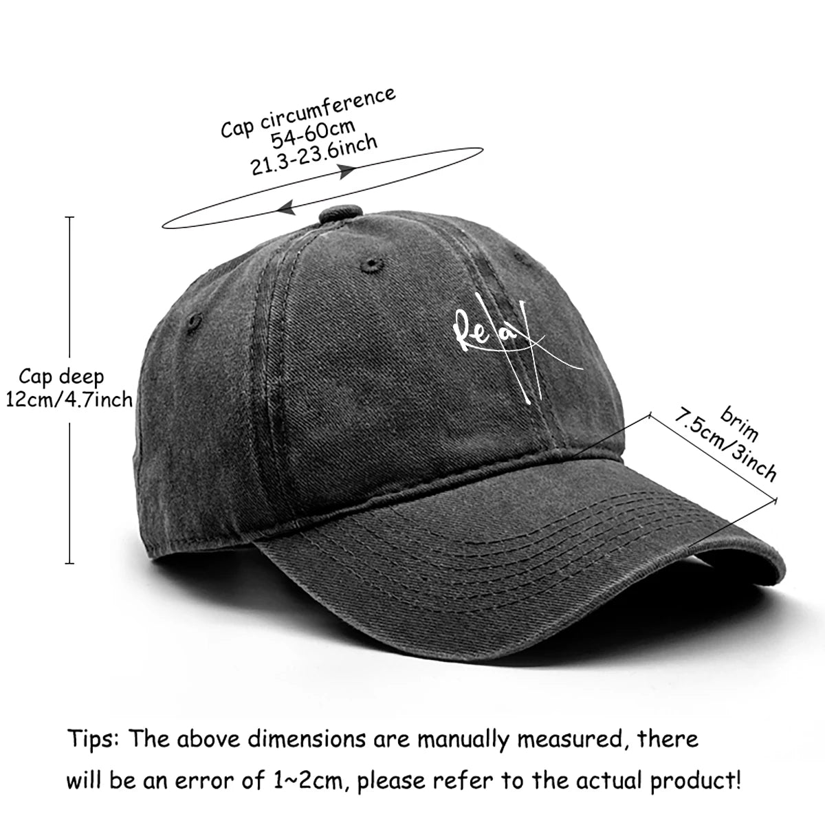Relax Print Mesh Baseball Cap