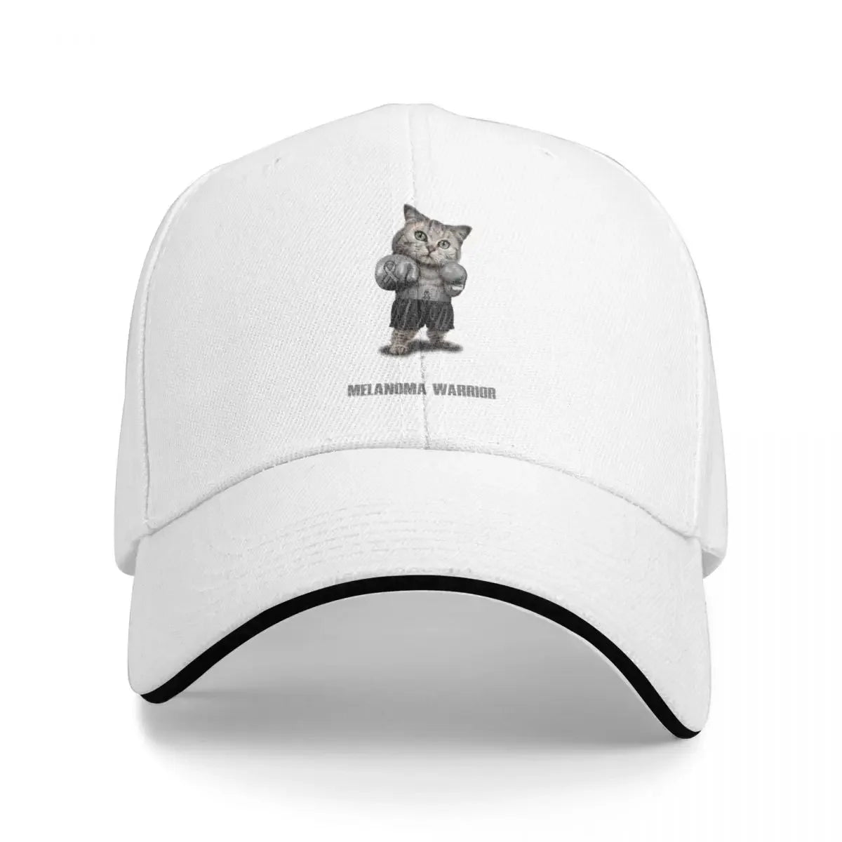 Melanoma Warrior Fearless Baseball Cap Design