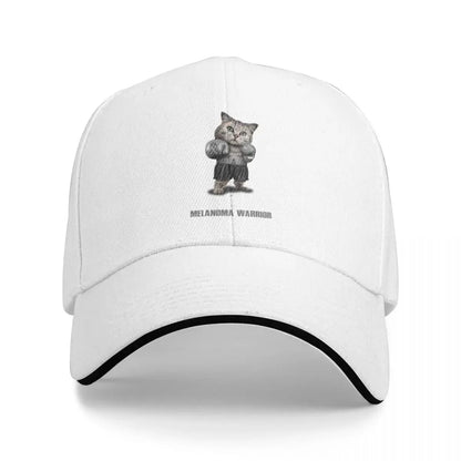 Melanoma Warrior Fearless Baseball Cap Design
