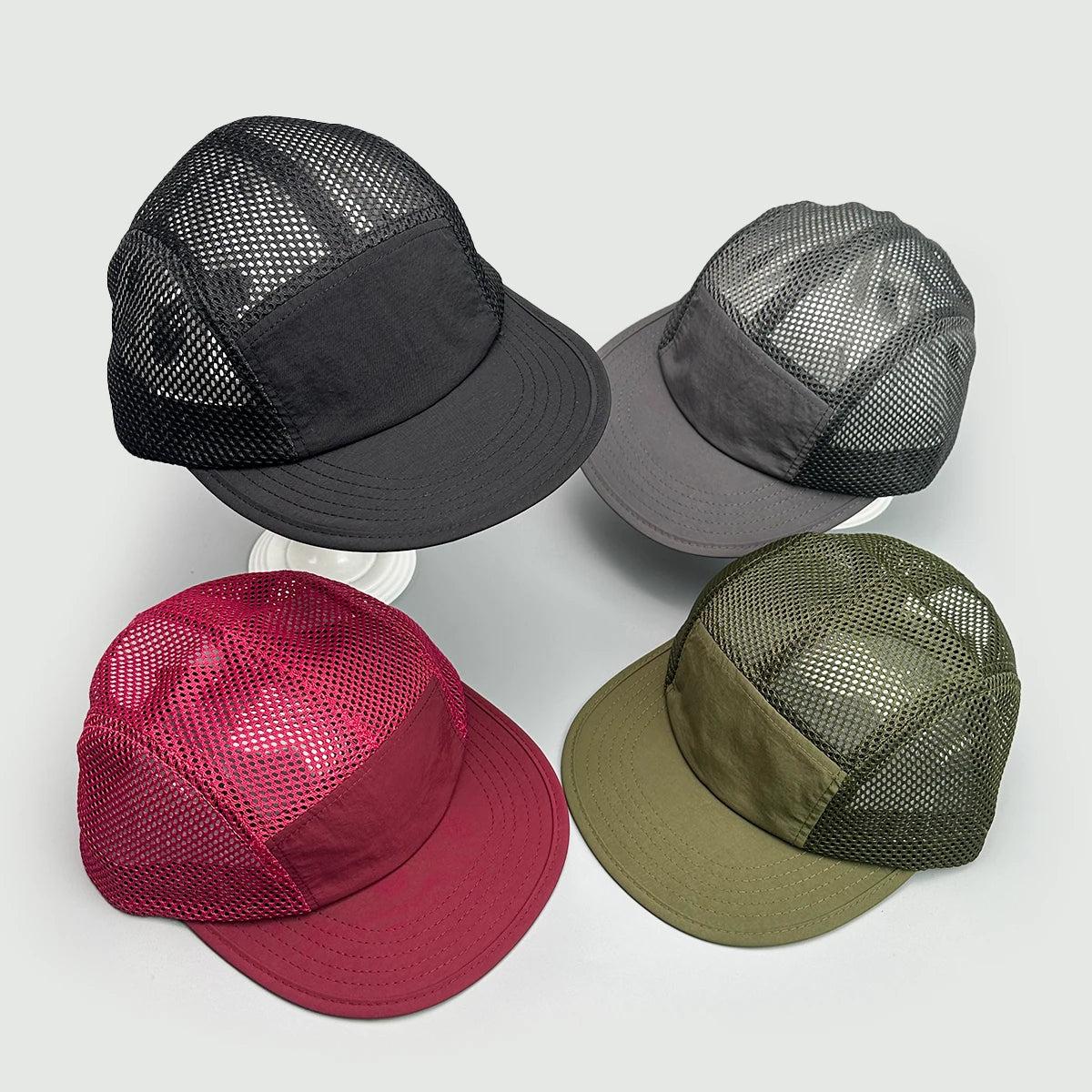 Korean Quick Drying Solid Baseball Hats Casual