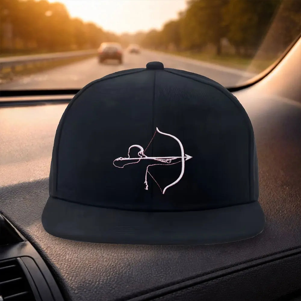 Sagittarius Archer Duckbill Snapback Cap Hat