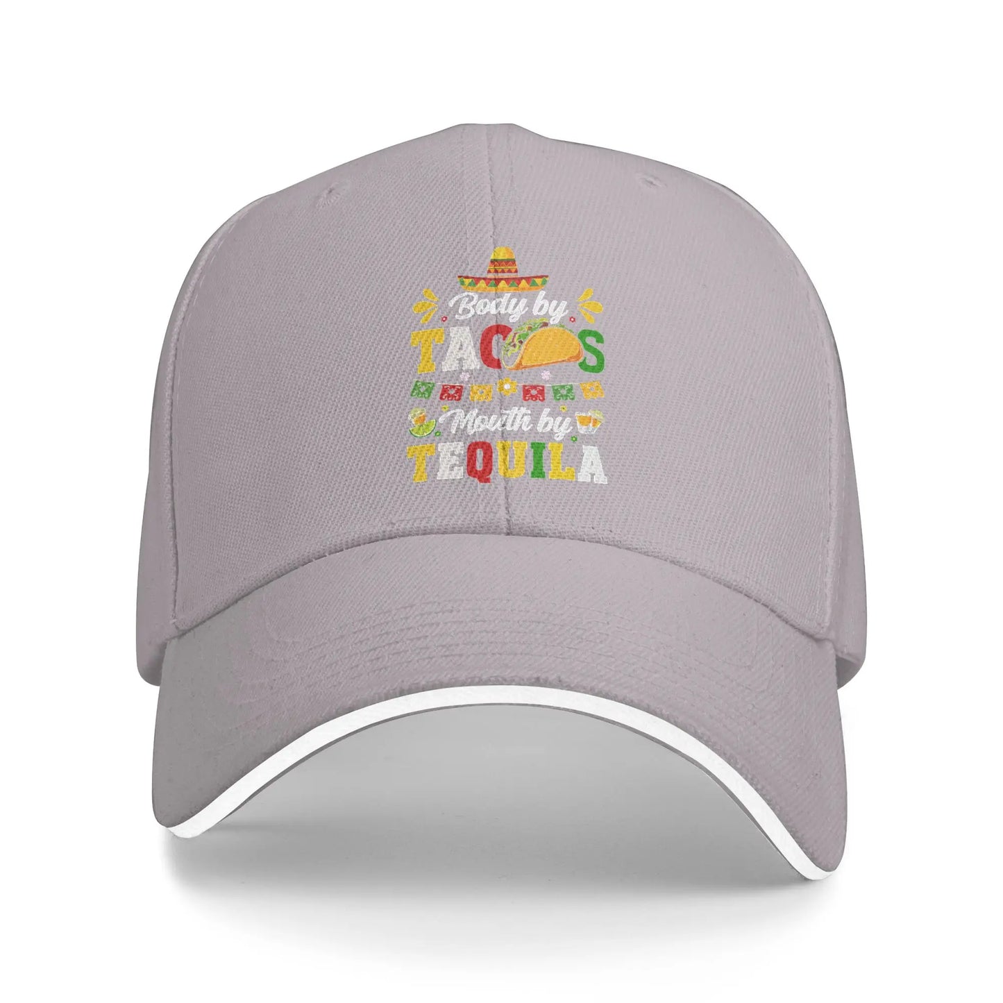 Tacos Tequila Sombrero Baseball Cap