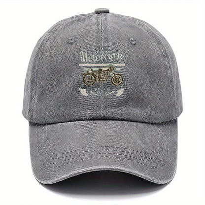 Vintage Moto Washed Baseball Cap