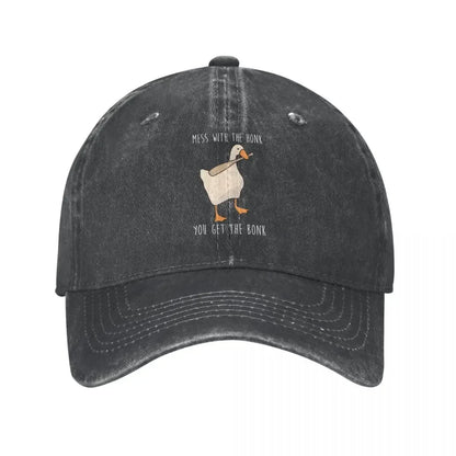 Untitled Goose Game Honk Bonk Vintage Baseball Cap