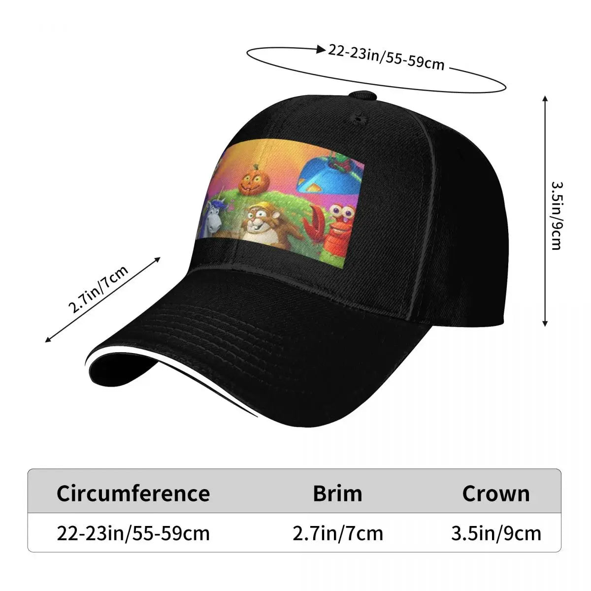 Peggle Curved Brim Baseball Cap