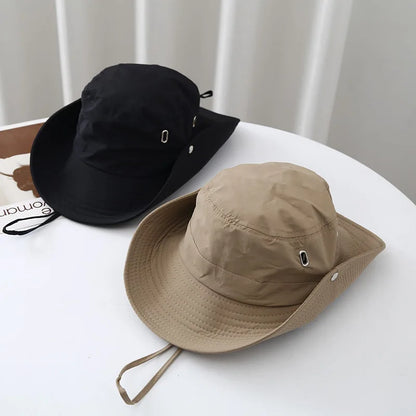 Wide Brim Outdoor Cowboy Style Bucket Hat
