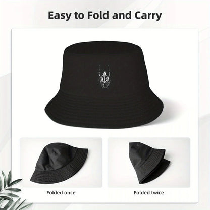 Goliath Beetle Print Bucket Hat