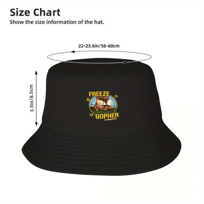 Caddyshack Gopher Print Bucket Hat