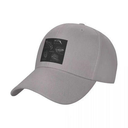 Cambrian Life Fossil Inspired Baseball Cap