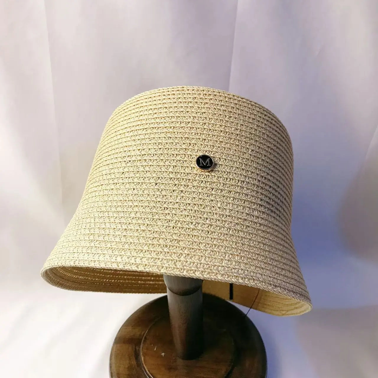 Japanese Designer M Straw Weaving Hat Summer Bucket Hats Panama