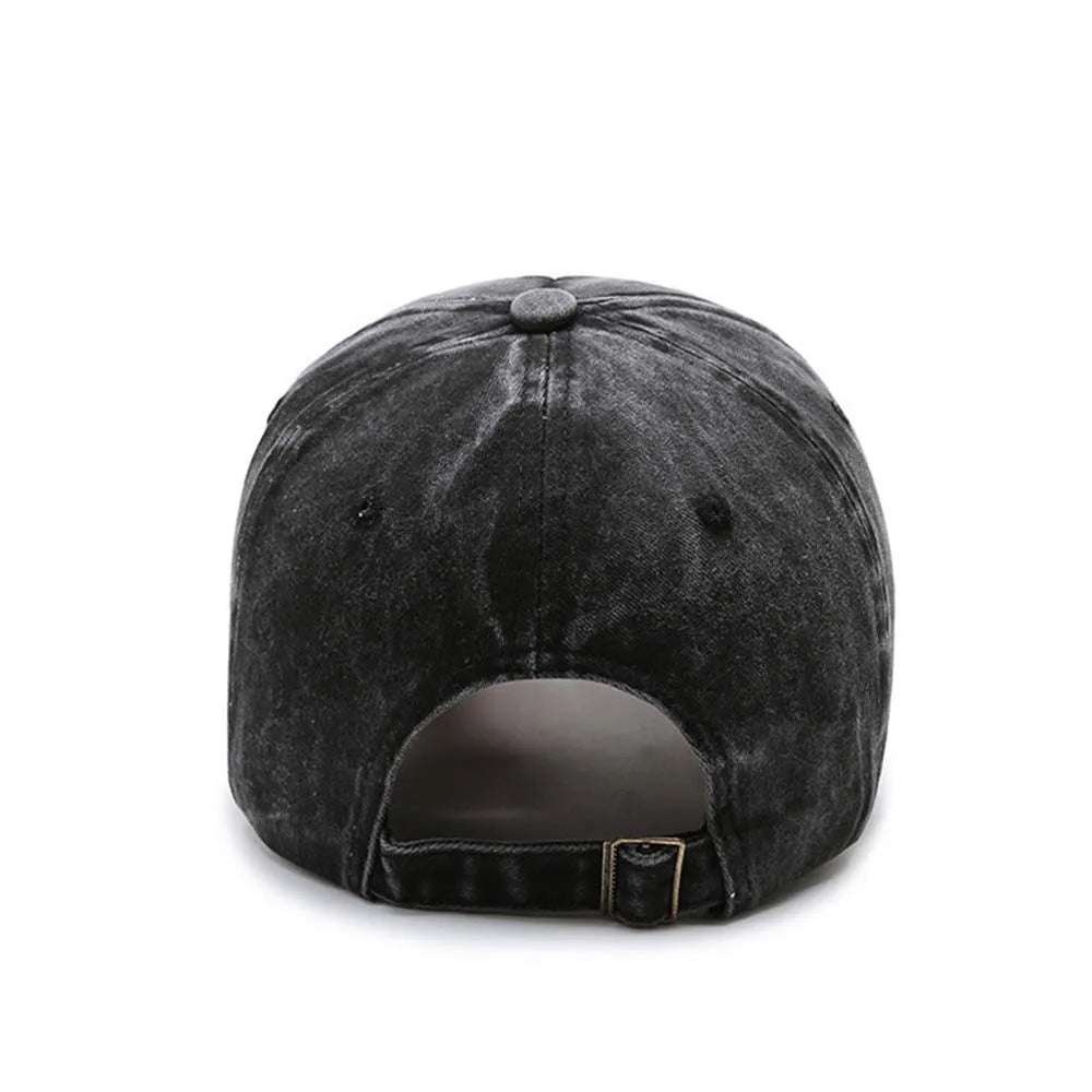 New Washed Etters Spring And Autumn Denim Baseball Cap