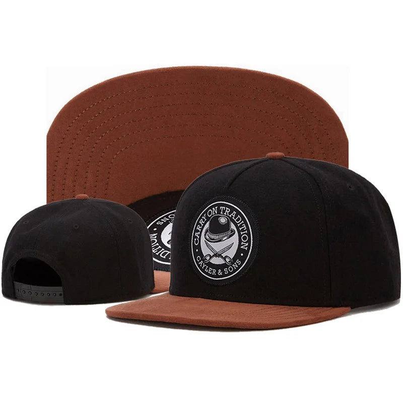 Luxury One Don't Mercy Flat Top Snapback Cap