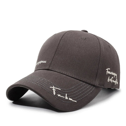 Deep Top Large Brim Baseball Cap For Women And Men