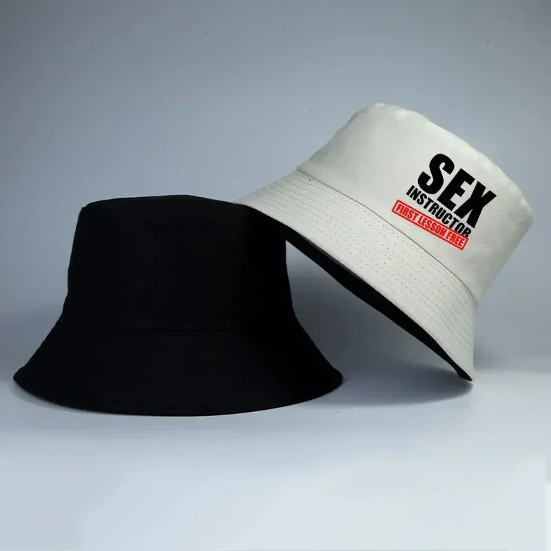 Unisex Reversible Cotton Sun Protection Bucket Hat