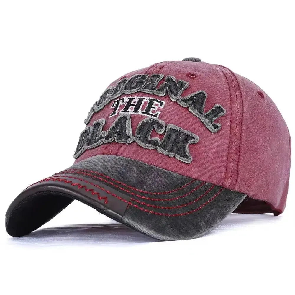 Unisex Vintage Baseball Cap Washed Cotton Hats