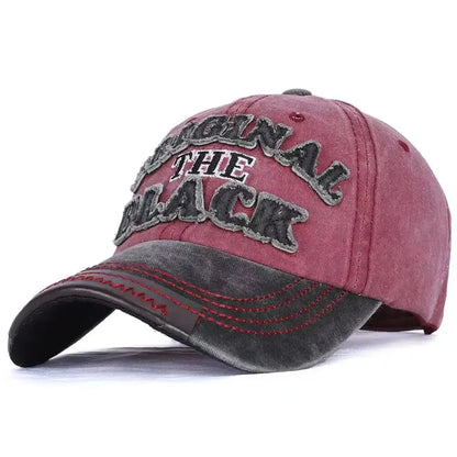 Unisex Vintage Baseball Cap Washed Cotton Hats