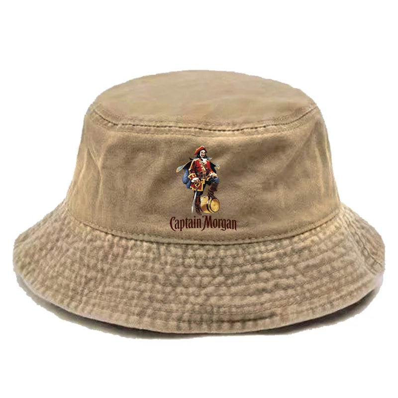 Captain Morgan Bob Bucket Hat Distressed Hats Cap