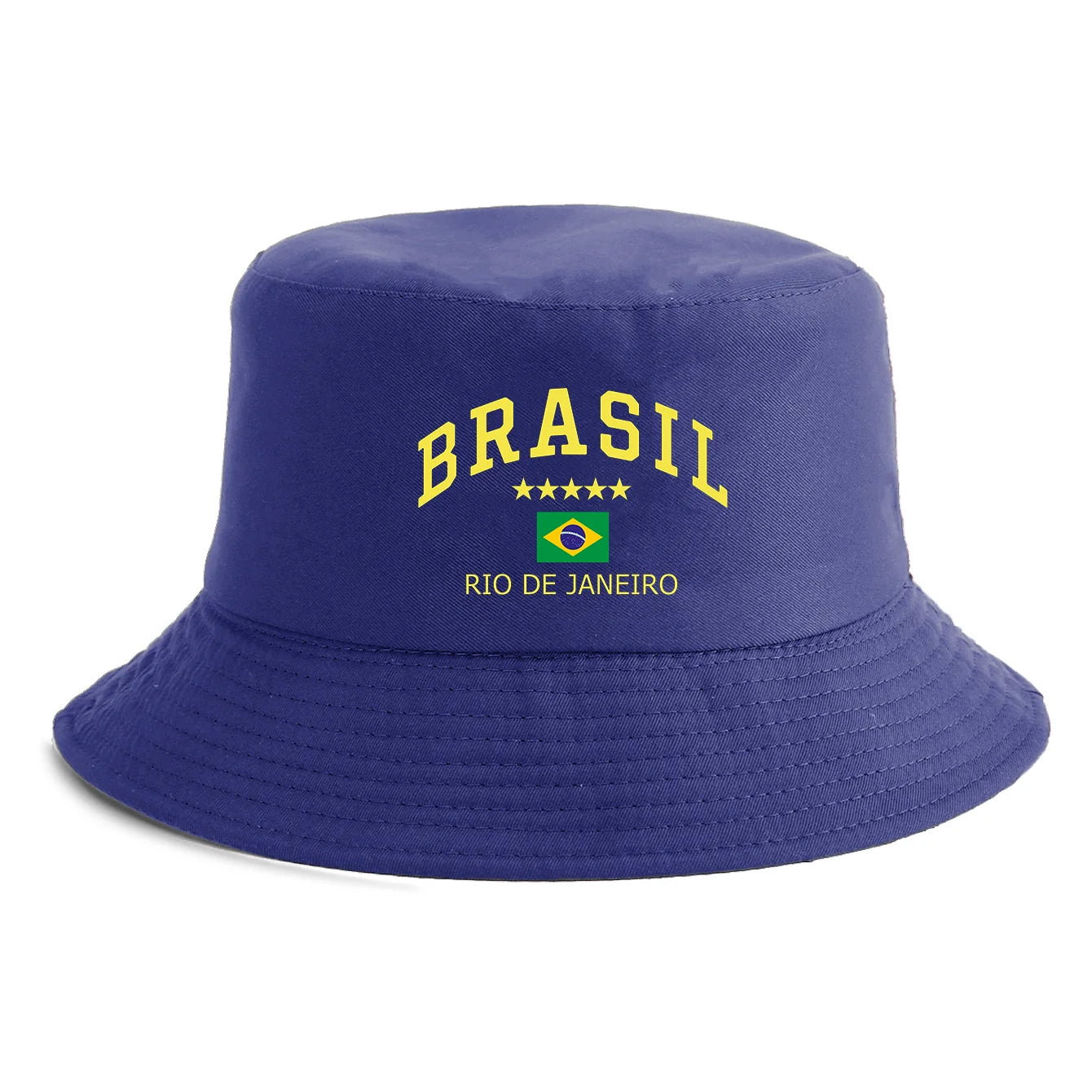 Brasil Rio De Janeiro Flag Bucket Hat