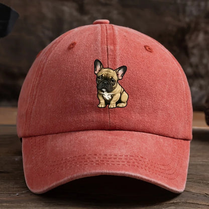 French Bulldog Casual Outdoor Baseball Cap