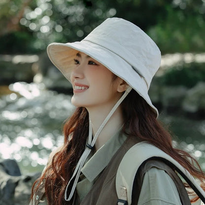 Quick-Dry Lightweight Wide Brim Outdoor Hiking Bucket Hat