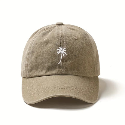 1pc Retro Washed Embroidered Baseball Caps For Women