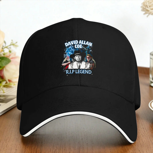 David Allan Coe Memorial Tribute Retro Baseball Cap