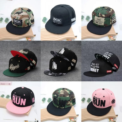 Embroidered Fashion Hip-Hop Adult Snapback Cap