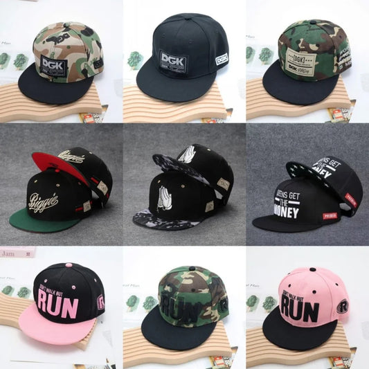 Embroidered Fashion Hip-Hop Adult Snapback Cap