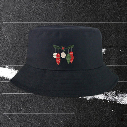 Christmas Couple Decorative Bucket Hat