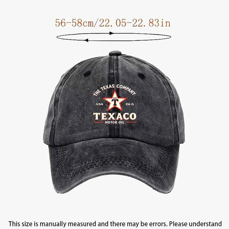 Texas Motor Oil Vintage Baseball Cap