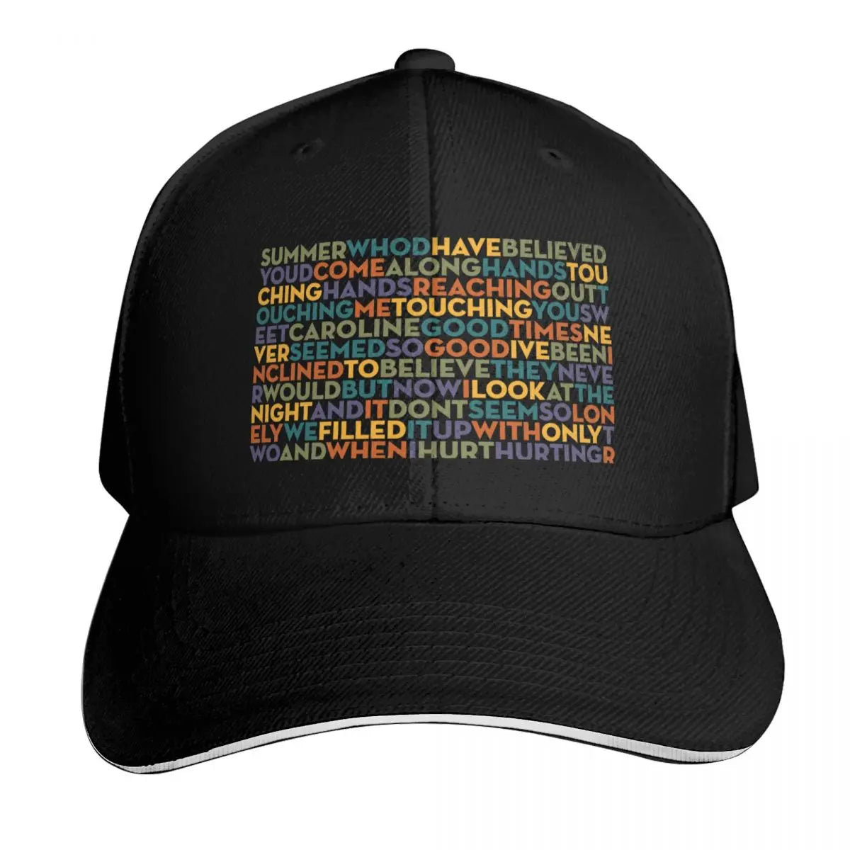 Sweet Caroline Neil Diamond V4 Snapback Baseball Cap