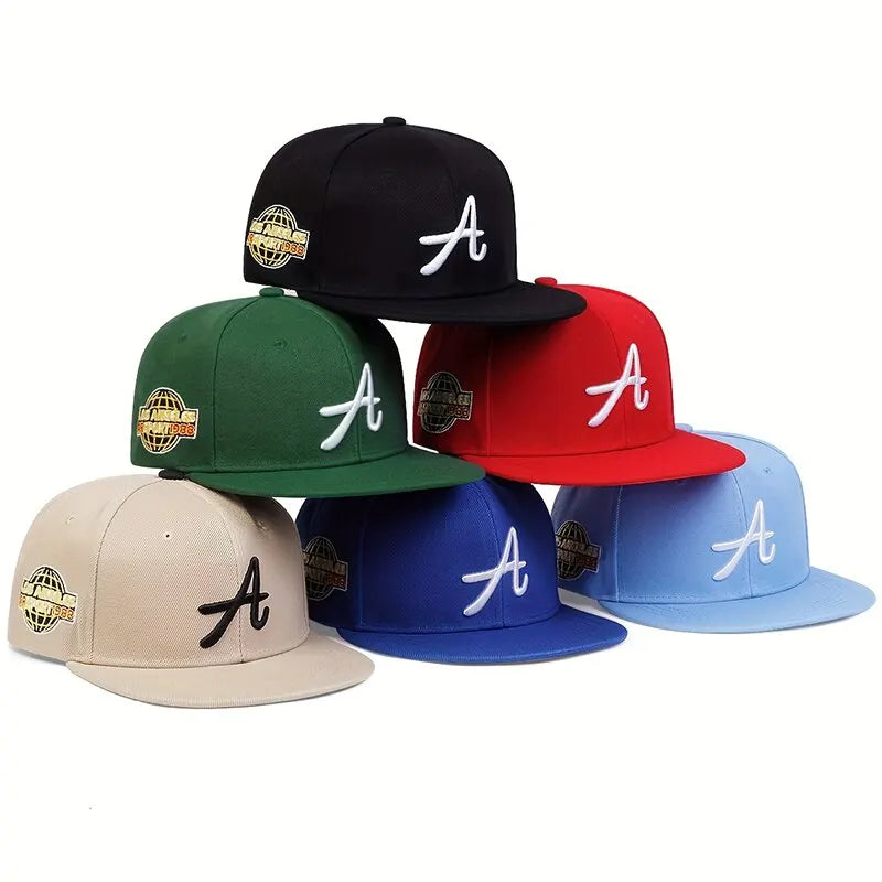 Unisex Gothic Letter Hip Hop Snapback Cap