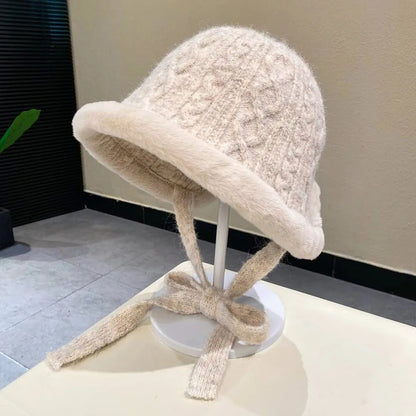Unisex Vintage Windproof Knitted Winter Beanie Hat
