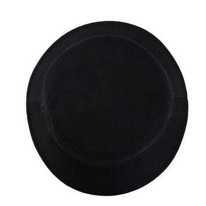 Solid Color Cotton Summer Bucket Hat