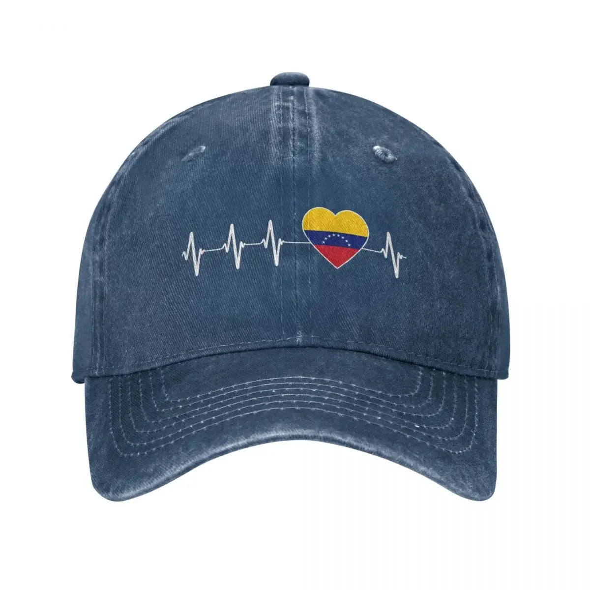 Venezuelan Heartbeat I Love Venezuela Baseball Cap