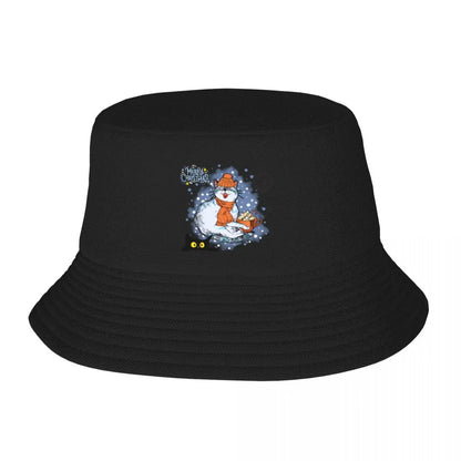 Merry Christmas Festive Unisex Holiday Bucket Hat