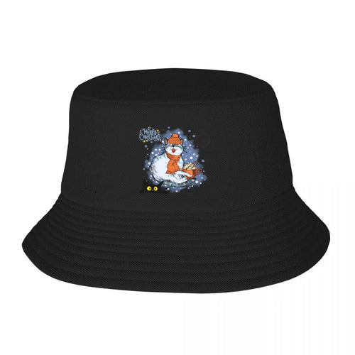 Merry Christmas Festive Unisex Holiday Bucket Hat