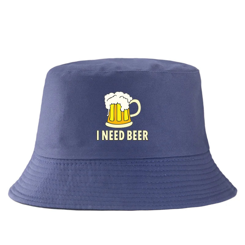 Funny Green Beer Mug Bucket Hat