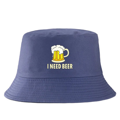 Funny Green Beer Mug Bucket Hat